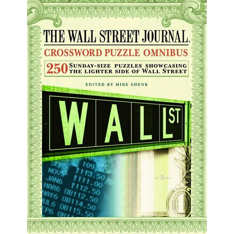 Wall Street Journal The Wall Street Journal Crossword Puzzle