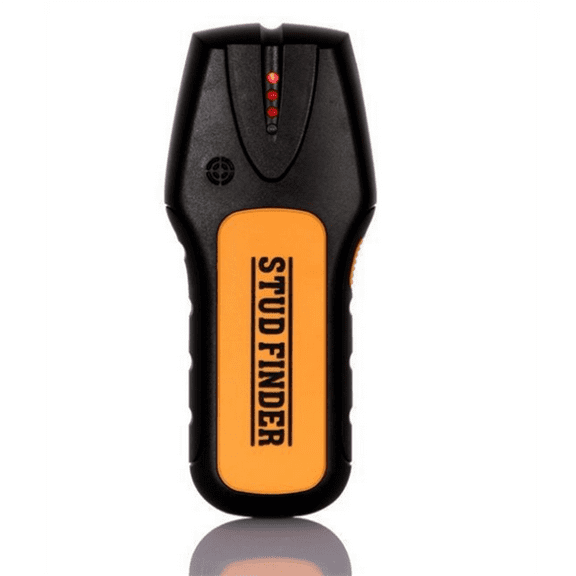 Wall Stud Detector Multifunctional Handheld for Wood AC Wire Cable Metal Detector Electric Wall Finder Scanner,1 x Wall Metal Detector,Black & Orange
