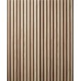 thumbnail image 1 of Wall!Supply 0.79 in. X 20 in. X 46 in. UltraLight Linari Natural Wall Paneling (4-Pack), 1 of 6