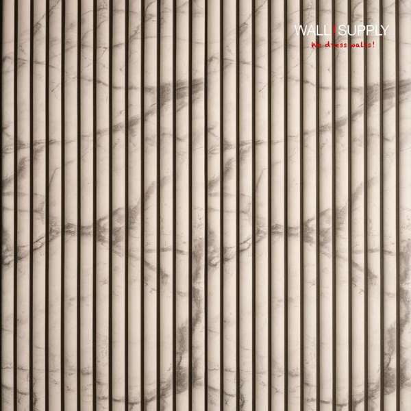 UltraLight 3D White Marble Foam Wall Panels Set