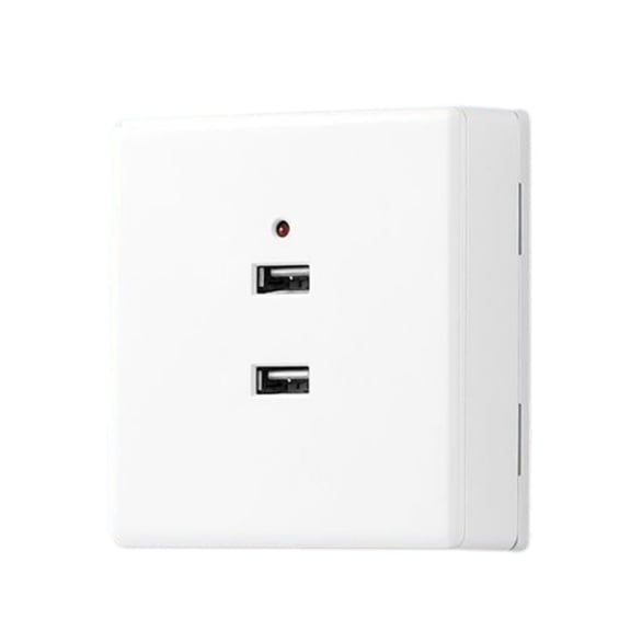 Wall Surfaces Mount USB Power Outlet Charging Panel High Speed Charging Type 86