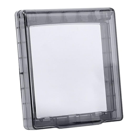 Wall Switch Cover Sockets Waterproof Box 86 Type Splashing Guard Outlet Cover Boxes Receptacle Protector for Restaurant Office clear grey