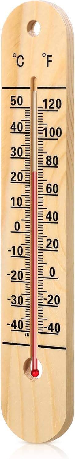 Thermomètre Mural Intérieur/extérieur - Blanc - Gamme -60°F à 120°F