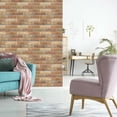 thumbnail image 1 of Wall Tile Stickers Peel and Stick – Self Adhesive Kitchen Backsplash & Bathroom Wall Decor, Waterproof Heat Resistant Removable Vinyl, 11.8"x11.8", 5-Pack, 1 of 6