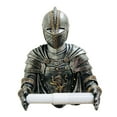 thumbnail image 1 of Wall Toilet Paper Holders Medieval Statue Knight Toilet Paper Dispenser Vintage Roll Paper Stand for Bathroom Toilet, 1 of 12
