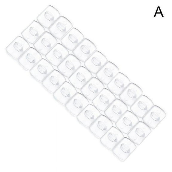 Wall Transparent Removable Hook Strong Seemless Cable Clamp Adhesive Hook Rack