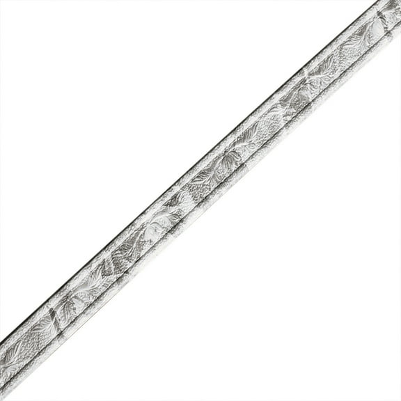 Wall Trim Line Skirting Border 3D Pattern Sticker Decorative Self Adhesive Waterproof Wall Border Strip Foam Molding Trim For Home,1 Roll X Wall Sticker Waistline Decoration