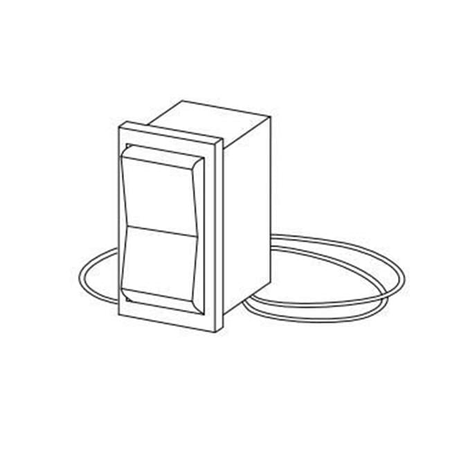 Wall Unit Mountable Rocker Switch Kit for Millivolt