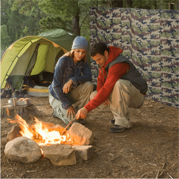 Wall Up Outdoor Privacy Wall Screen, 6 ft x 12ft