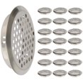 thumbnail image 1 of Wall Vent Outlet Stainless Steel Round Exhaust Grille Ventilation Outlet Wall Air Vent Dryer Hood External Extractor, 1 of 4