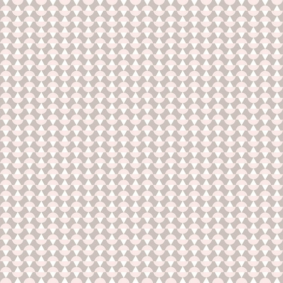 Wall Vision Arne Blush Geometric Wallpaper, 21-in by 33-ft, 57.75 sq. ft.