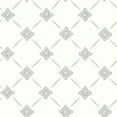 thumbnail image 1 of Wall Vision Linne Light Grey Geometric Floral Wallpaper, 1 of 3