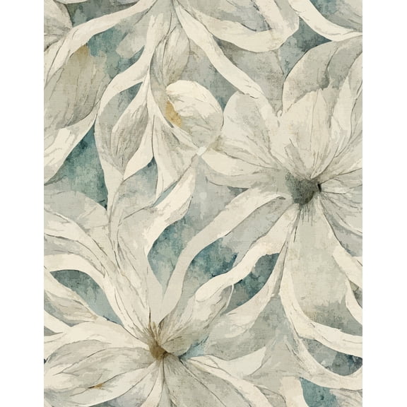 Wall Wear Peel and Stick Wallpaper Roll – 17.5" x 216" Urban Stems Design - Removable Vinyl Wallpaper – Anti-Air Bubble, Renter-Friendly, Self-Adhesive – Easy to Apply & Remove – Modern Home Décor