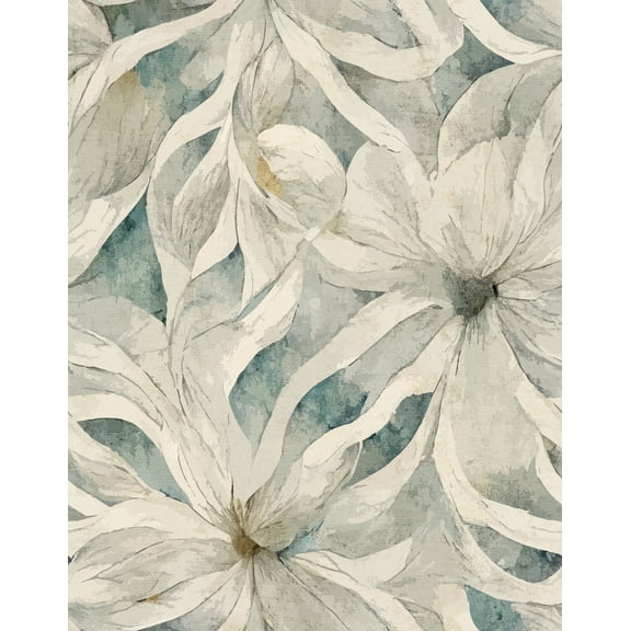 Wall Wear Peel and Stick Wallpaper Roll – 17.5" x 216" Urban Stems Design - Removable Vinyl Wallpaper – Anti-Air Bubble, Renter-Friendly, Self-Adhesive – Easy to Apply & Remove – Modern Home Décor