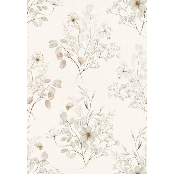 Wall Wear Peel and Stick Wallpaper Sheets, Spring Ready, Vinyl, 11 in x 16 in, 12 Pack, Water-Resistant, Removable