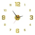 Wall clock,Number Stickers Room With Number Stickers 3d Diy Dial