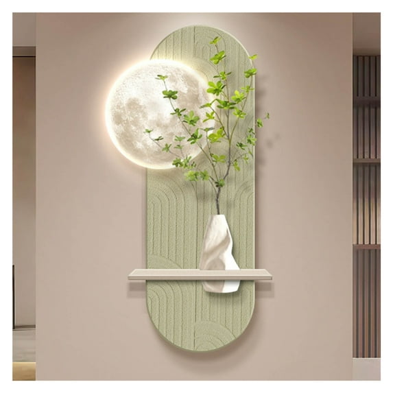 Wall decoration, with light decorative painting, 3D wall art, living room wall decoration, modern home decor, for living room dining room wall decoration