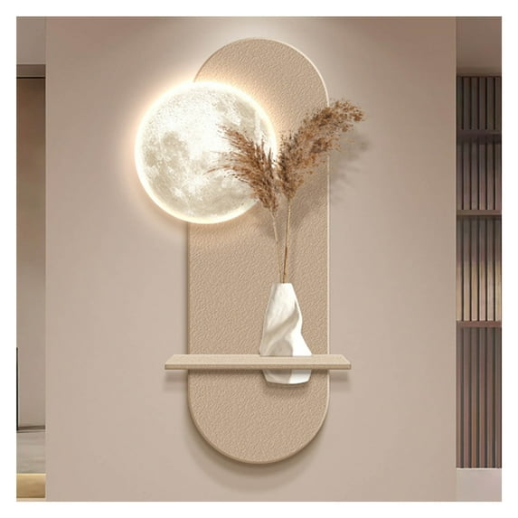 Wall decoration, with light decorative painting, 3D wall art, living room wall decoration, modern home decor, for living room dining room wall decoration