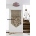 thumbnail image 1 of Wall hanging jute+silk+wood rugs., 1 of 1