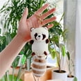 thumbnail image 1 of Wall hangs,Abaodam Raccoon Keychains Plush Stuffed Keychain Cute Soft Plush Raccoon Keychain Animal Pendant Toy Jewelry For Bag Purse, 1 of 8