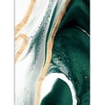 thumbnail image 1 of Wall hangs,Modern Abstract Dark Green Gold Foil Lines Canvas Art Wall Decor Abstract Green Canvas Wall Art For Living Room Bedroom Wall Decor Posters And Prints Wall Pictures, 1 of 7