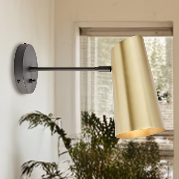 Articulating Metal Medium Streamline Glow Sconce,Wall Lights for Living Room,Wall Lamps for Living Room,Lounge Wall Lights,Wall Lights for Sitting Room,Wall Lights Lounge Room