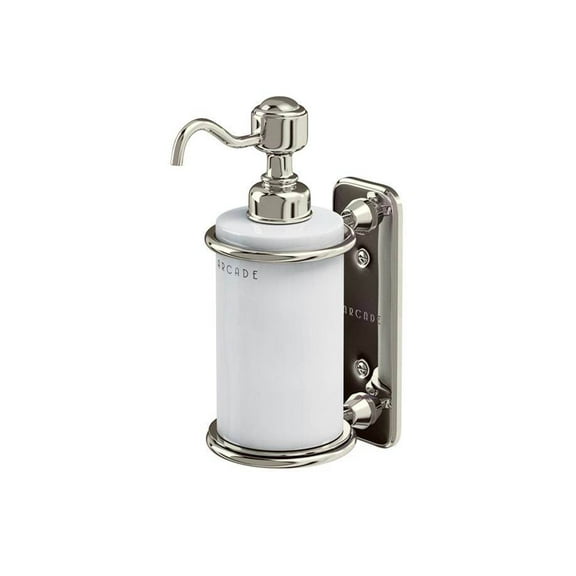 Wall-mount Soap Dispenser, Polished Nickel