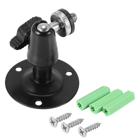 Wall mount black Metal surveillance camera wall mount 7,62 cm