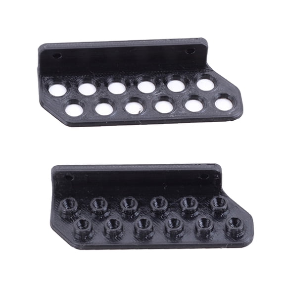 Wall-mounted 12 Holder Organizer Display Rack Stand Black