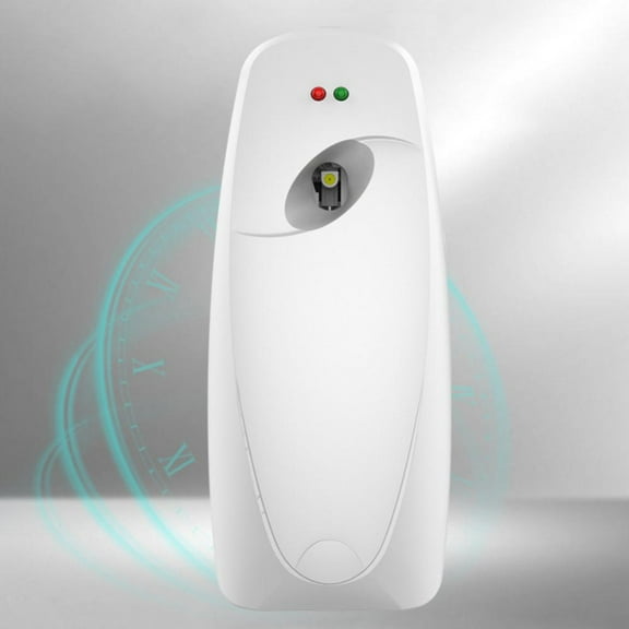 Wall-mounted Automatic Air Freshener Aerosol Spray Dispenser Timed Light Perception for Home Office Indoor