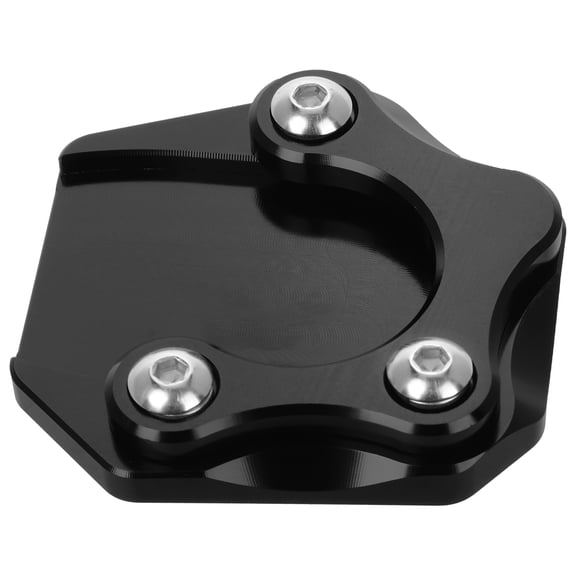 Homoyoyo Motorcycle Kickstand Extension Plate for Enhanced Parking Support, Fits Most Motorbikes and