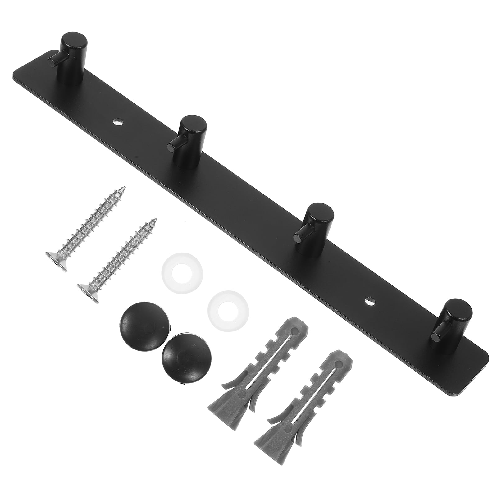 Wallmounted Coat Hook Bathroom Door Hooks Robe Aluminum Alloy Umbrella Hanging Kitchen Adhesive