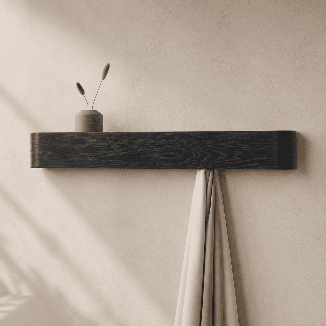 Wall-mounted Coat Rack 'toke' - Modern Design With Wall Hooks Solid ...