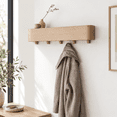 Wall-mounted Coat Rack 'toke' - Modern Design With Wall Hooks Solid ...
