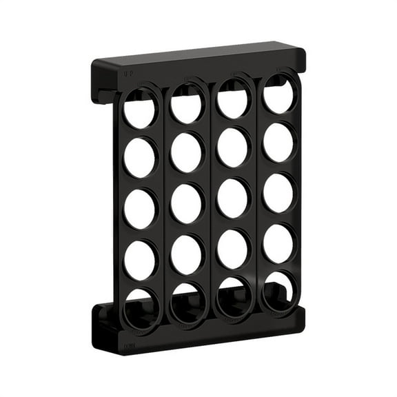 Wall-mounted Coffee Capsule Storage Rack Dispenser Organizer Holder 20 Holes