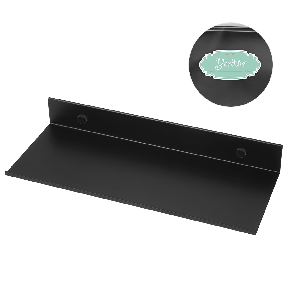 Wallmounted Condiment Storage Shelves 200mm Floating Shelf Metal