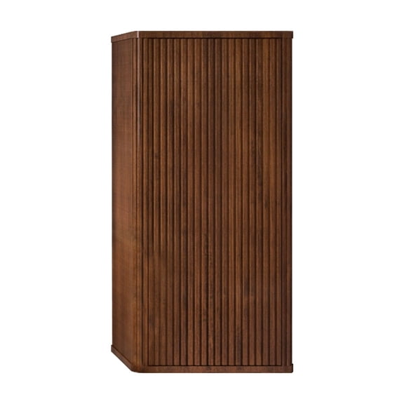 Wall-mounted Floating Side Cabinet | For Bathroom Small Spaces | Engineered Wood Construction | Offers Smart Storage
