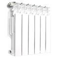 Wallmounted Radiator Heater with 6 Panels, Light Weight Aluminum Hot