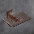 thumbnail image 1 of Wall-mounted Soap Box Drain Bathroom Shelf Storage Holder Soap Dish Kitchen Rack Pendant Chocolate, 1 of 5