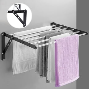 Wall-mounted Towel Rack,Shower Caddy Shelf Stainless Steel Bathroom Storage Rack