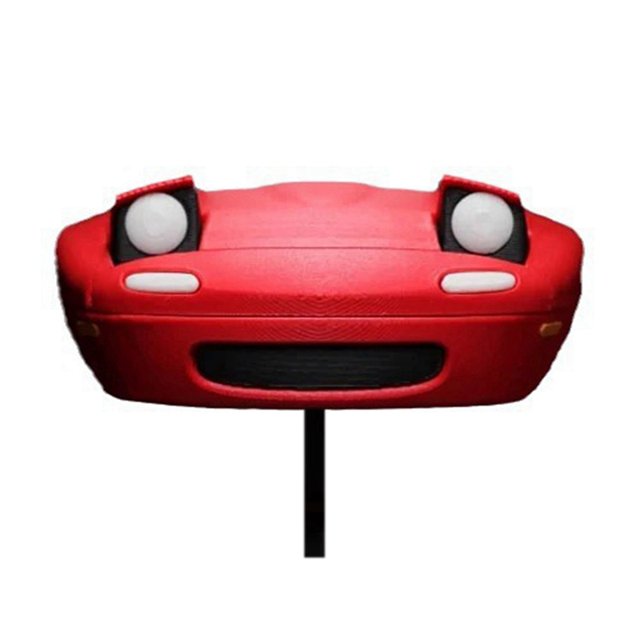 Wallmounted antique key hook, classic style, Miata Red