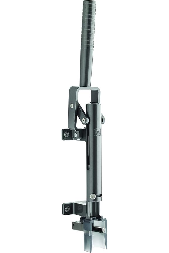 Wall-mounted corkscrew 110 LUX Steel Grey