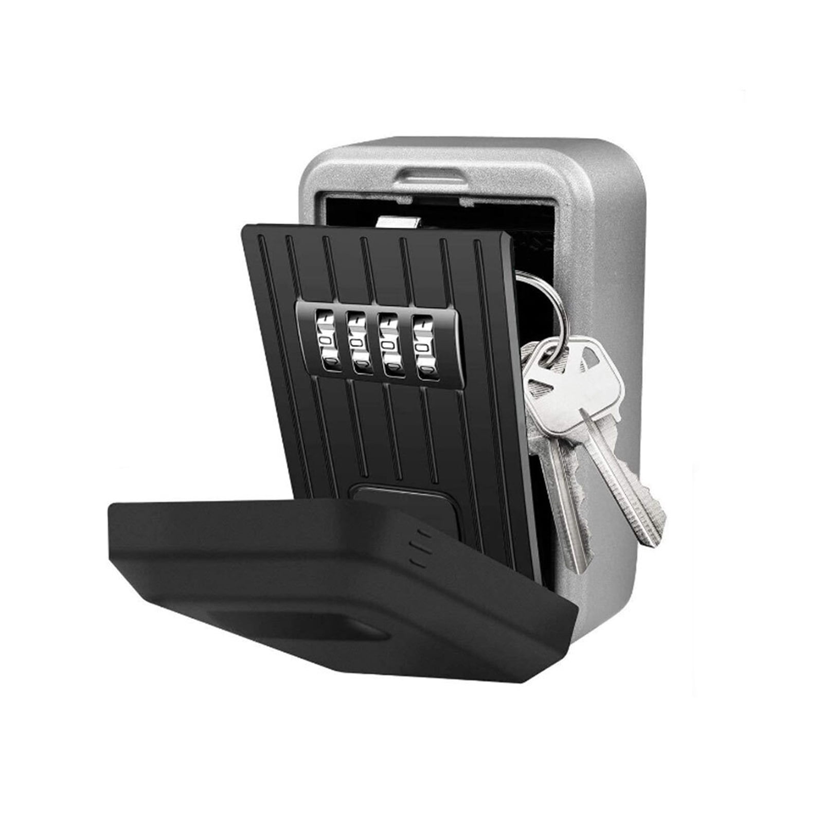 Wall-mounted key safe , mini storage key box key storage lock box with ...