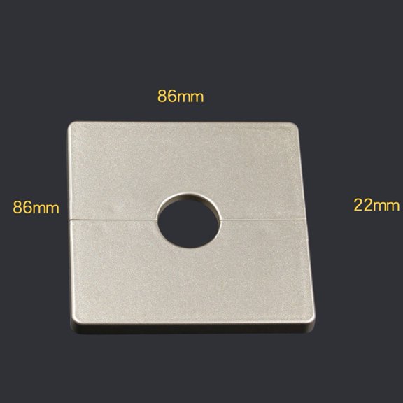 Wall opening air conditioning hole cap square wire hole square cover
