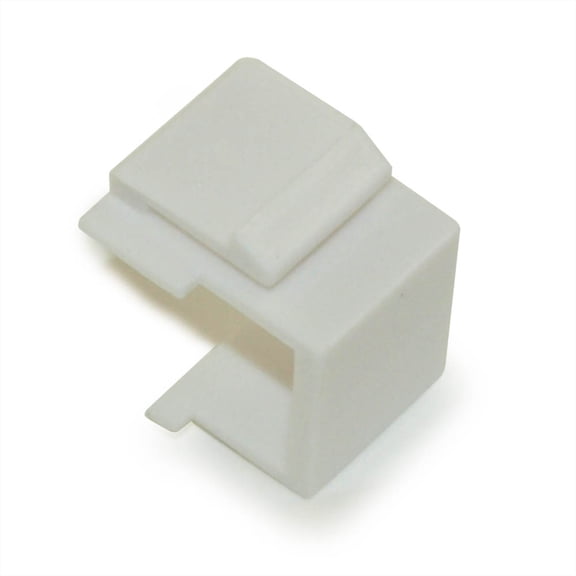 Wall plate: Keystone Jack - Blank Insert, White EACH