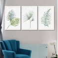 thumbnail image 1 of Wall26 3 Panel Canvas Wall Art - Hand Drawn Minimal Plant Leaf Type Artwork - Giclee Print Gallery Wrap Modern Home Decor Ready to Hang - 24"x36" x 3 Panels, 1 of 3