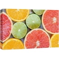 thumbnail image 1 of Wall26 Canvas Print Wall Art Grapefruit Lemon Lime Citrus Print Kitchen & Cooking Food Wall Decor Colorful Fruit Photography Art Modern Realism Decorative Unframed for Living Room - 24"x36", 1 of 5