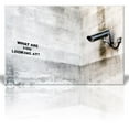 thumbnail image 1 of Wall26 Canvas Print Wall Art - What are you looking at? - Street Art - Surveillance Camera - Guerilla - Banksy Street Artwork on Canvas Stretched Gallery Wrap. Ready to Hang - 24 x 36 inches, 1 of 3
