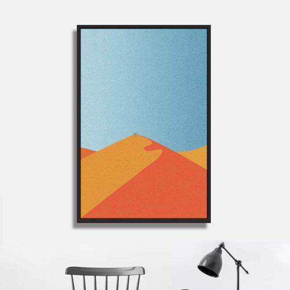 Wall26 Framed Canvas Wall Art for Living Room, Bedroom Natural Scenery Canvas Prints for Modern Home Decoration Ready to Hang