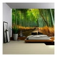 thumbnail image 1 of Wall26 - Mural of a Pathway in a Bamboo Forest - Wall Mural, Removable Sticker, Home Decor - 66x96 inches, 1 of 5